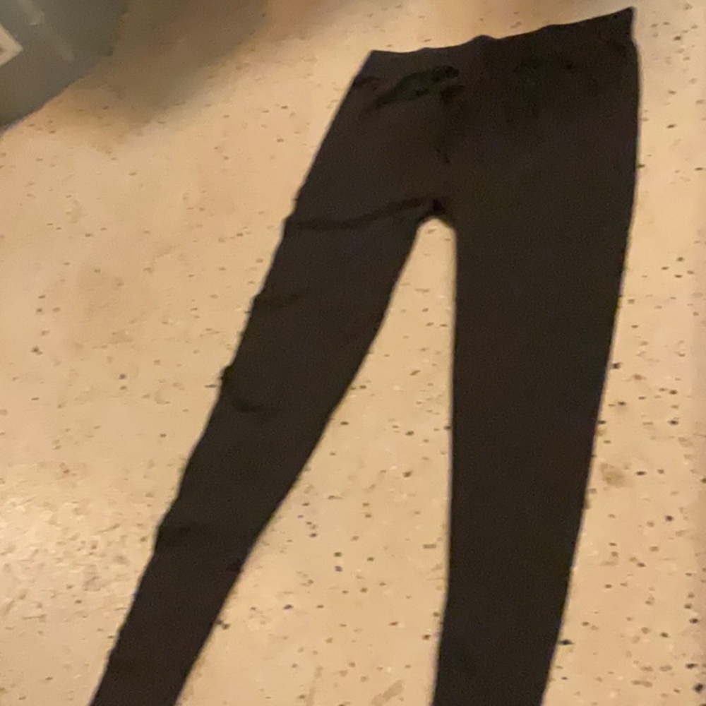 Devotion TWINS Black Leggings Sleek Stretchy Bottoms